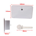 Outdoor Shower Box Kit for RV Camper Trailer