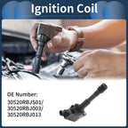 Ignition Coil Pack No. 30520RBJS01 for Acura ILX L4 1.5L (2013–2015)