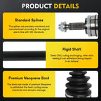 CV Axle Shaft for Hyundai Veloster 1.6L (2013–2017) Front Right