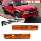 Amber Front Bumper Parking Signal Lights for Chevy S10 Blazer (1998–2004)