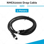 NMEA2000 Drop Cable 2m 5-Core Female to Male for Marine Boat