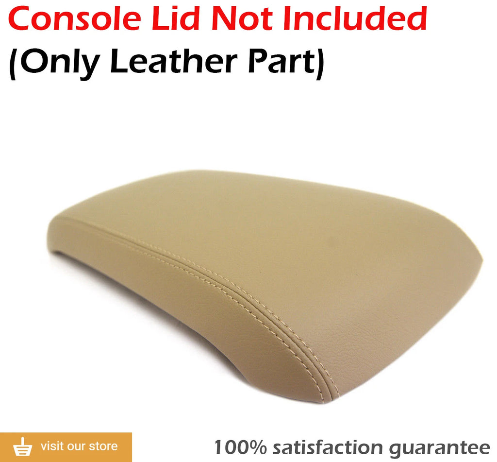 Leather Synthetic Center Console Armrest Cover for Ford Edge (2007–2010)
