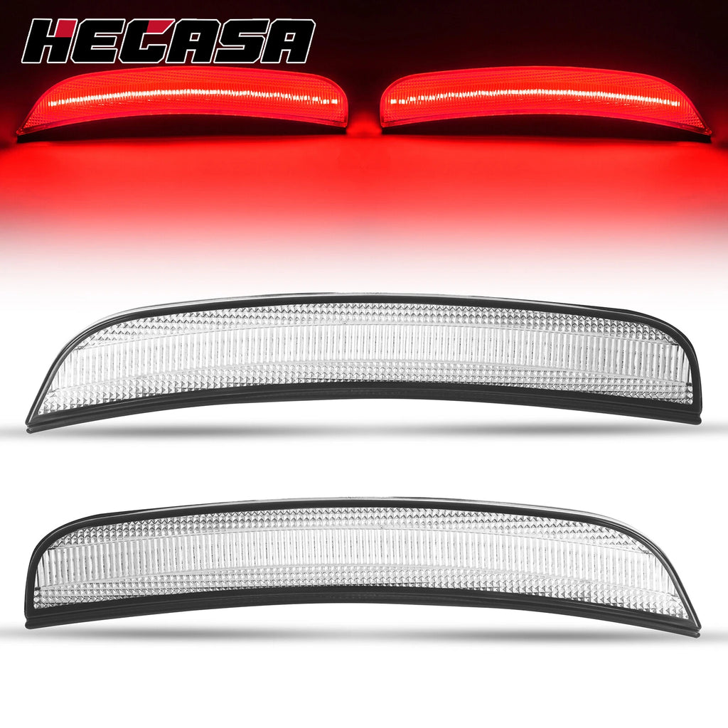 2X Rear Bumper Signal LED Side Marker Lights for Chrysler 300 (2015–2023)