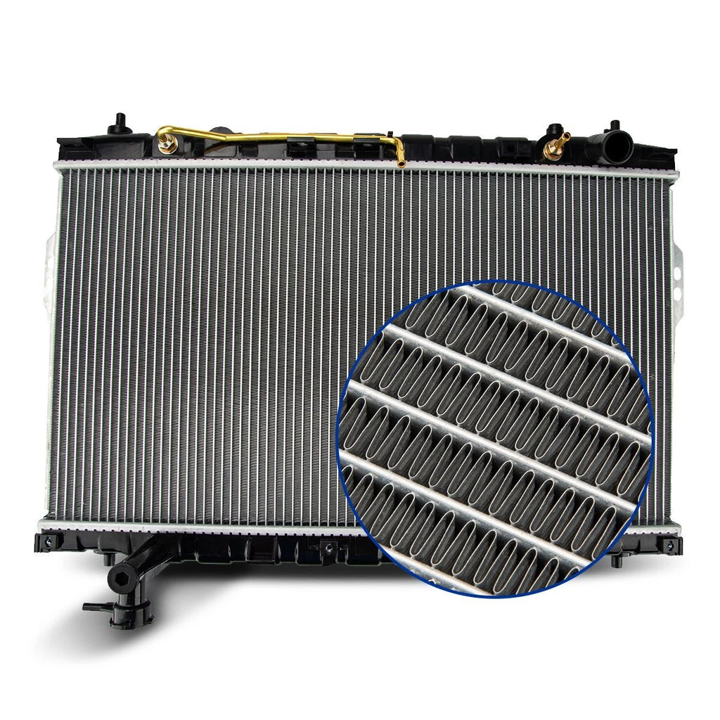 Radiator for Hyundai Santa Fe (2001–2006) 4CYL V6 2.4L 2.7L 3.5L