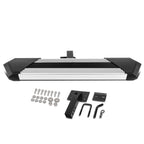 2" Receiver Rear Bumper Guard for Pickup SUV (Chrome, Tow Hitch Steps)