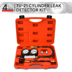 Leakdown Detector Engine Compression Tester Kit for TU-21 (100 Psi)