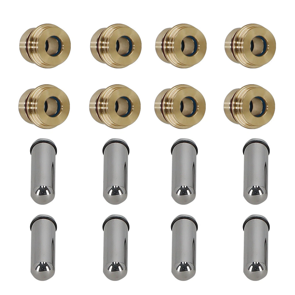 Set of 8 Pilot Valve Pusher Kit for Caterpillar 216B 242B 247B 259B 277B 287B