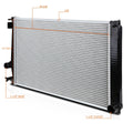 Full Aluminum Core Radiator for Toyota RAV4 (2006–2018) 2.4L/2.5L L4 DPI-2891