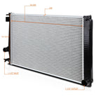 Full Aluminum Core Radiator for Toyota RAV4 (2006–2018) 2.4L/2.5L L4 DPI-2891