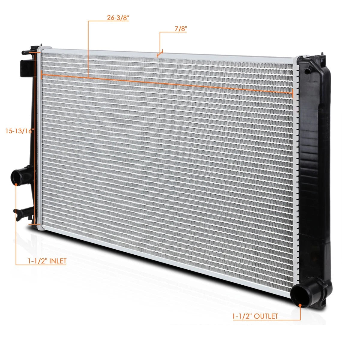 Full Aluminum Core Radiator for Toyota RAV4 (2006–2018) 2.4L/2.5L L4 DPI-2891