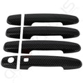 Set of 4 Door Handle Covers for Toyota Matrix (2003–2014) Carbon Fiber