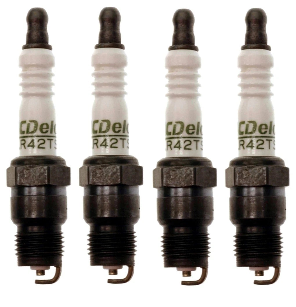 Set of 4 Spark Plugs for Chevrolet Cavalier 2.0 L4 (1985–1986)