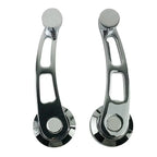 4-1/4" Chrome Billet Aluminum Window Crank Handle for Chevy Ford Buick Chrysler