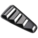 Quarter Panel Window Louvers for Ford Mustang (2005-2014) Gloss Black