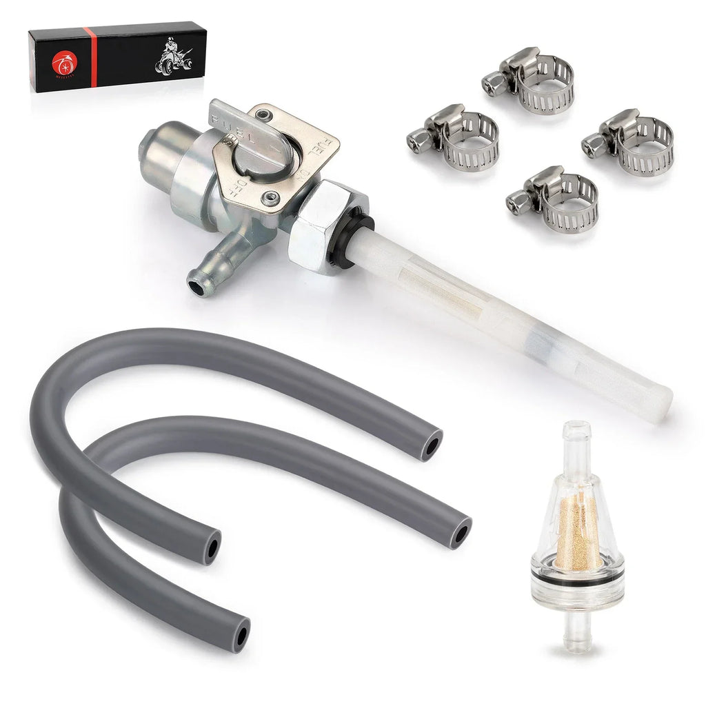 Fuel Valve Petcock 8mm for Honda ATC250SX Big Red 250 ATC250ES (1985–1987)