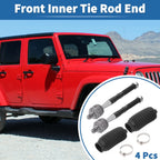 Set of 4 Front Inner Tie Rod End Links for Jeep Grand Cherokee (2011–2015) EV800987