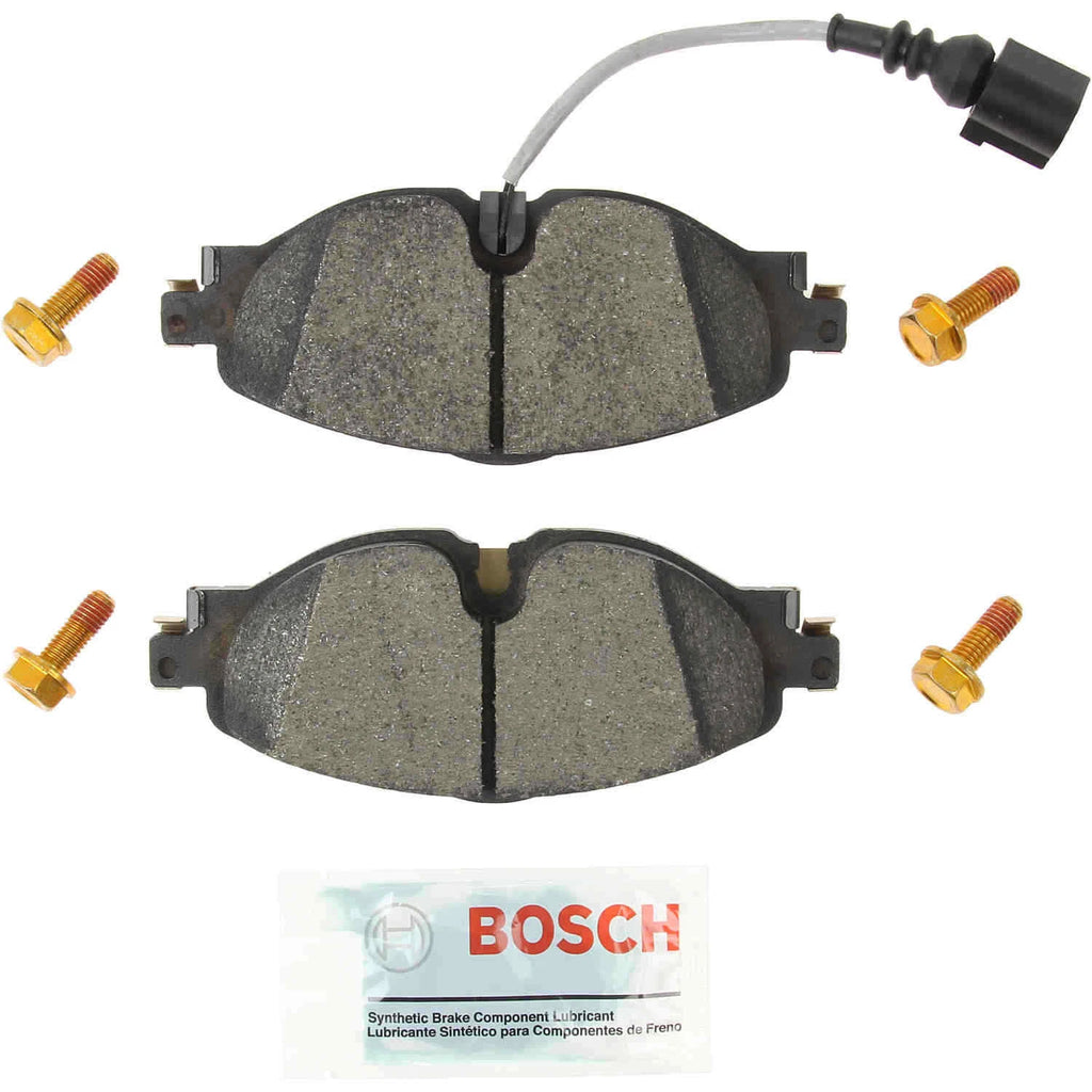 Front Brake Kit 288mm Drilled Disc Rotors & Bosch Ceramic Pads for A3 e-Golf Jetta (2015–2020)