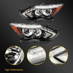Headlight Assembly for Nissan Rogue Sport (2017–2019) Left + Right Pair