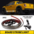 2X Truck Tailgate 60" LED Light Strobe Bar for