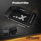 Universal Aluminum Intercooler Kit 600x300x100mm with 3 Air Guide Panels