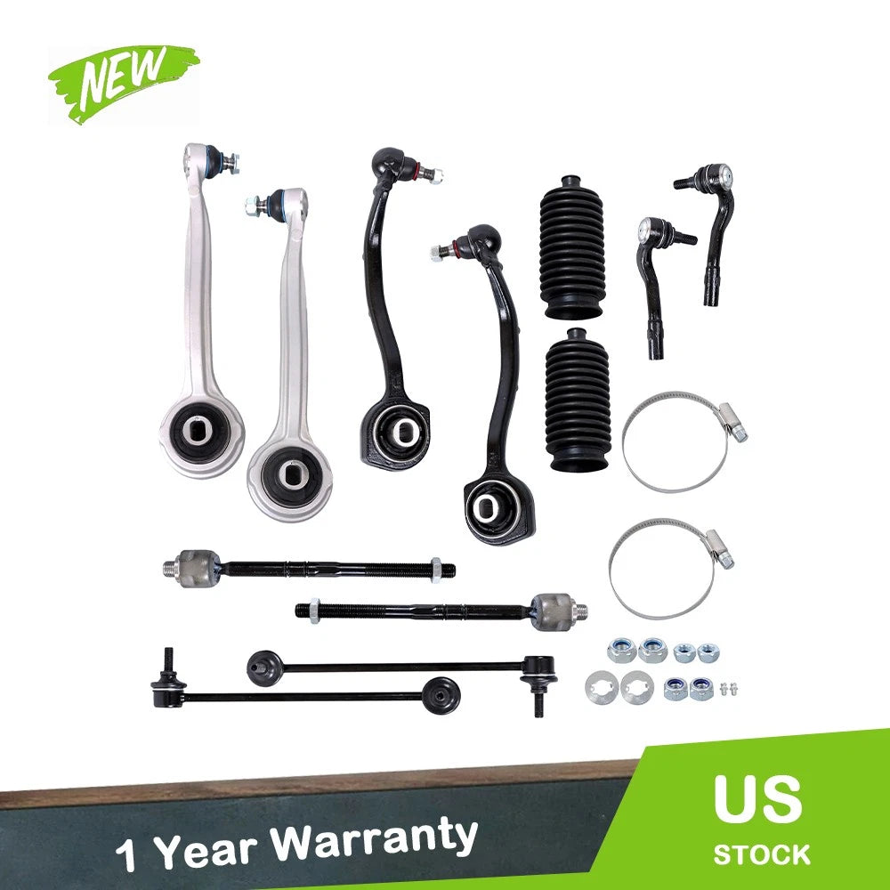 Set of 12 Suspension Control Arms for Mercedes-Benz C32 AMG (2002–2004)
