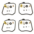 4X Carburetor Accessories Kit for Yamaha XV250 Virago XVS650 V-Star (1988–2007)