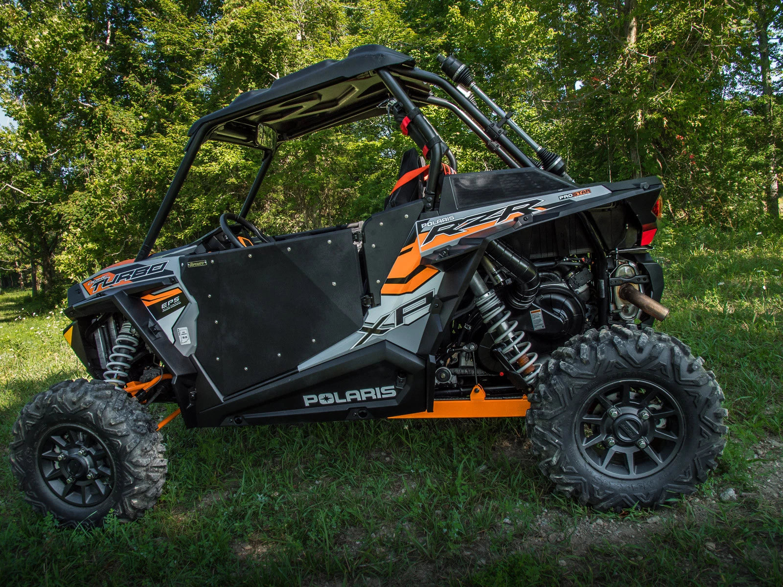 SuperATV Aluminum Side Door Panels for Polaris RZR 900 / S 900 / 4 900 (2015–2020)