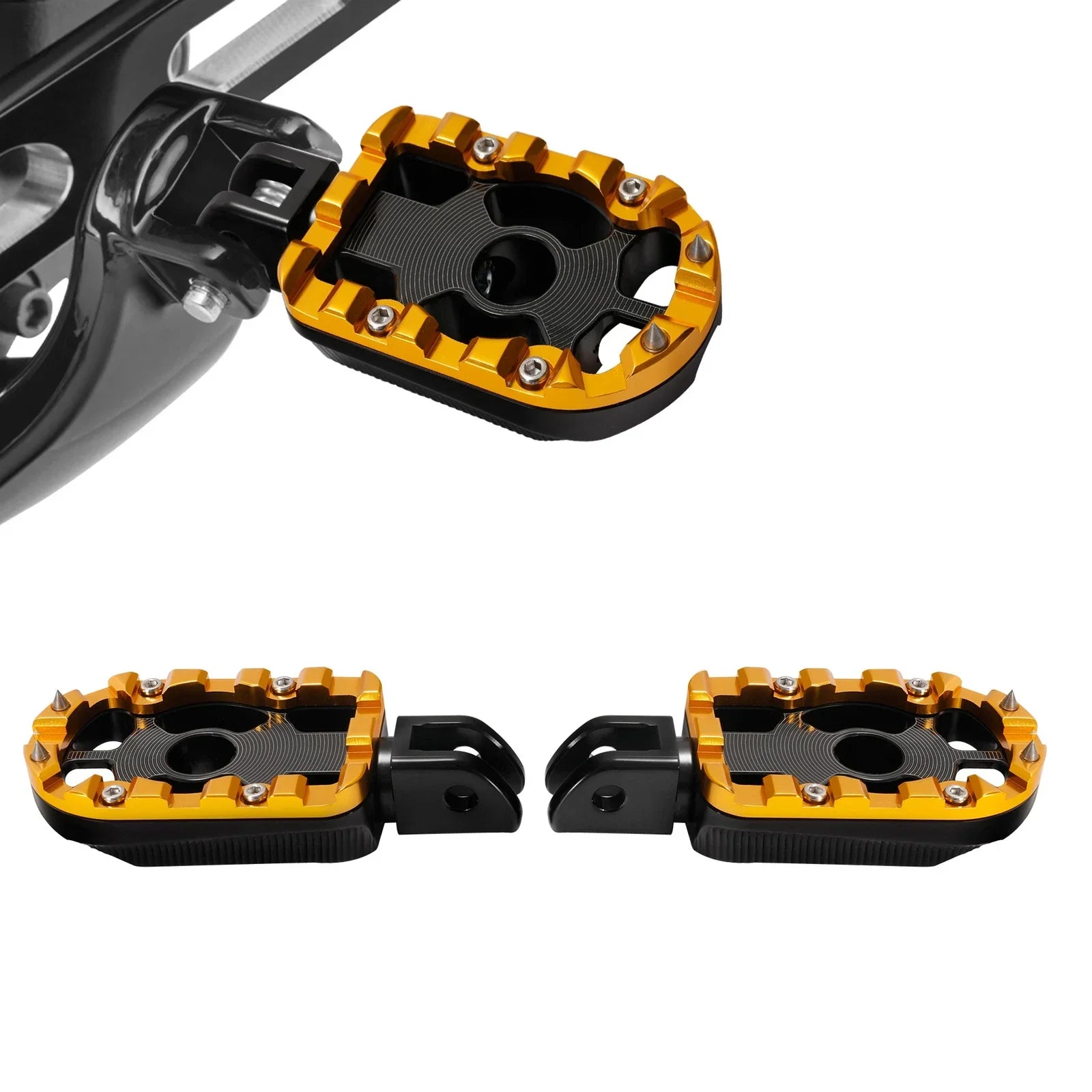 Rider Driver Footpegs for Harley Softail Street Bob Low Rider (2018-2025)