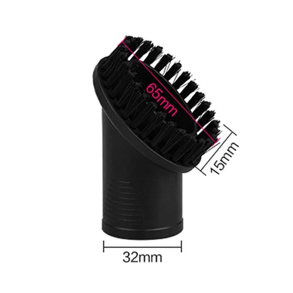 2X Stiff Brush Set for Vacuum Cleaners (Oval & Round)