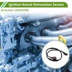 1 Pc Ignition Knock Detonation Sensor No.393203C000 for Hyundai Azera (2006–2011)