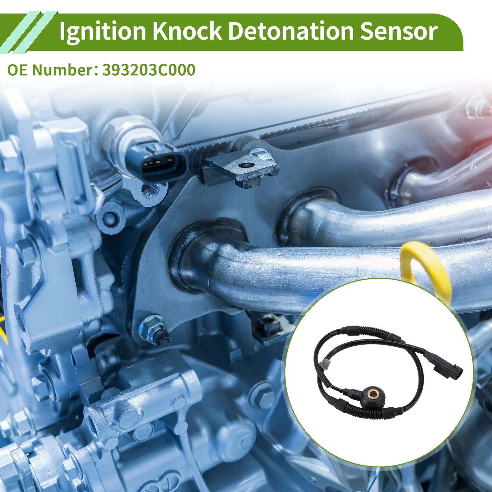1 Pc Ignition Knock Detonation Sensor No.393203C000 for Hyundai Azera (2006–2011)