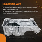 Engine Oil Pan for Honda CR-V (2018) Aluminum