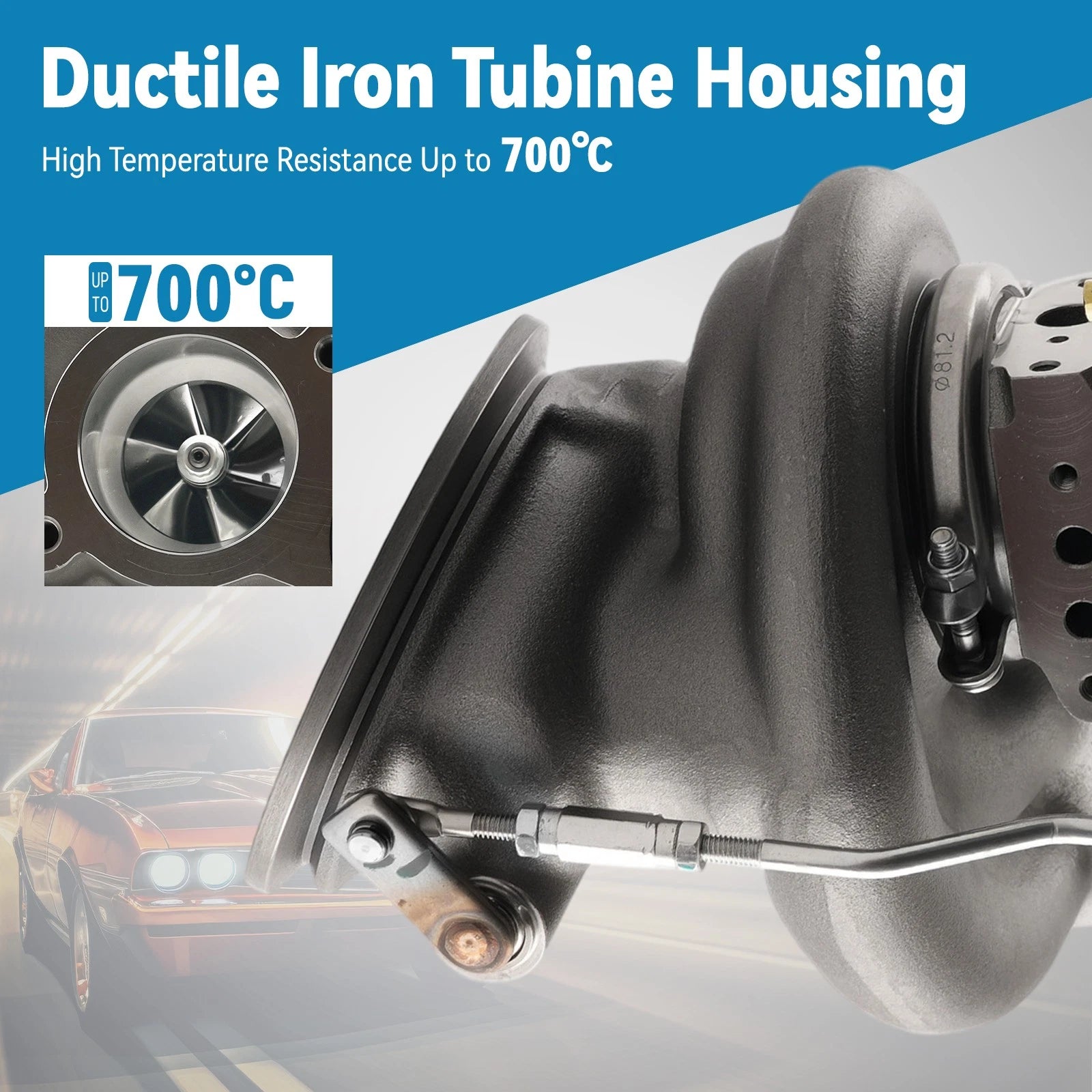 Turbo for Lexus RC300 NX300 IS300 L4 2.0L RWD (2018–2020) 1720136030