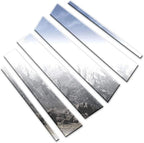 6pc Stainless Steel Pillar Post Trim Luxury FX for Subaru Outback (2010–2014)