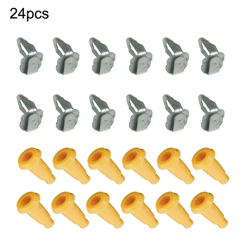 Front Door Panel Frame Plugs+Door Panel Clips / 24Pcs/pack for Chevy Camaro