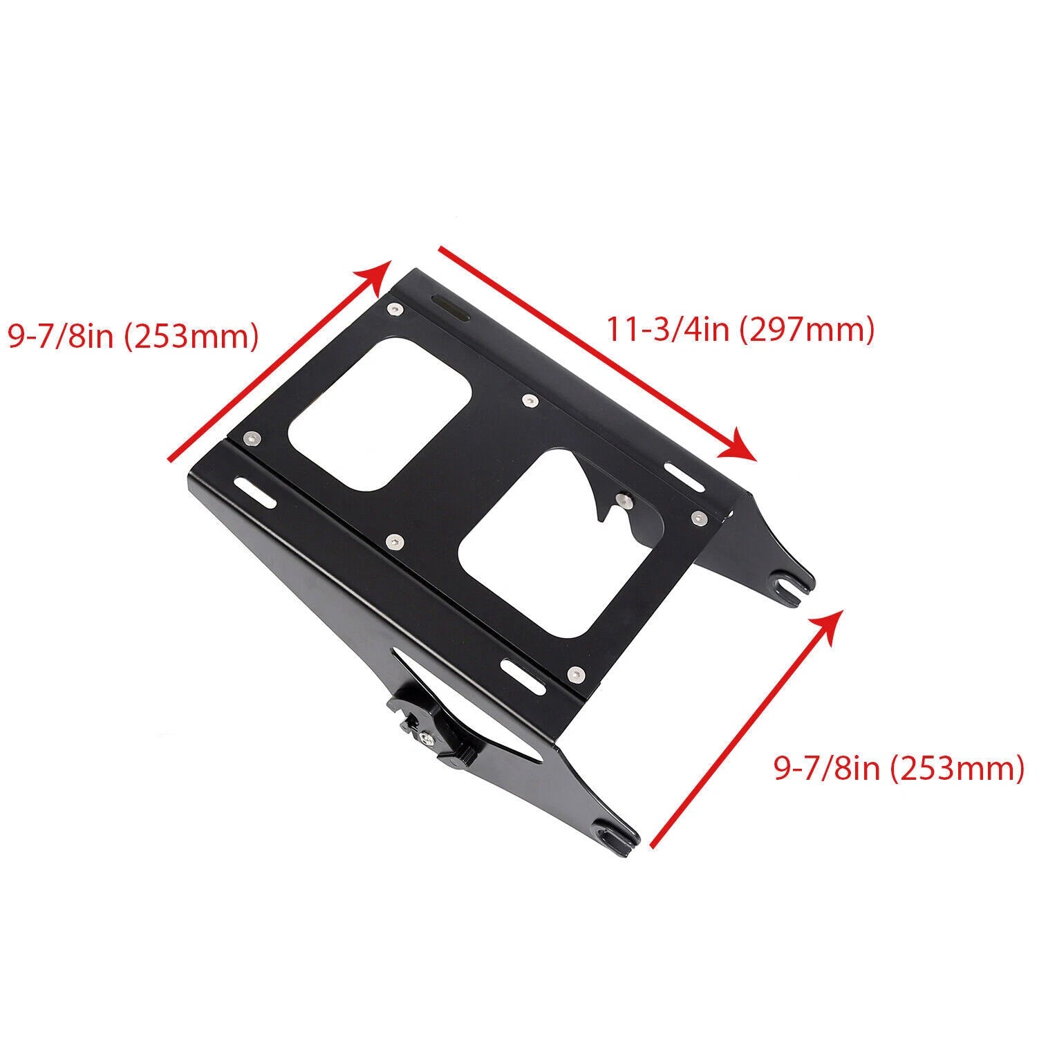 Trunk Backrest Mount Rack for Harley Davidson Tour Street Glide (2014–2026)