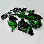 Metallic Green Fairing Kit for Kawasaki Ninja ZX14 ZX14R (2006–2011) ABS