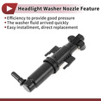 Front Driver Side Headlight Washer Nozzle for BMW Z4 (2009–2016) No. 61677206645