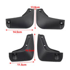 Mud Flaps Splash Guards for Kia Picanto (2011–2018)