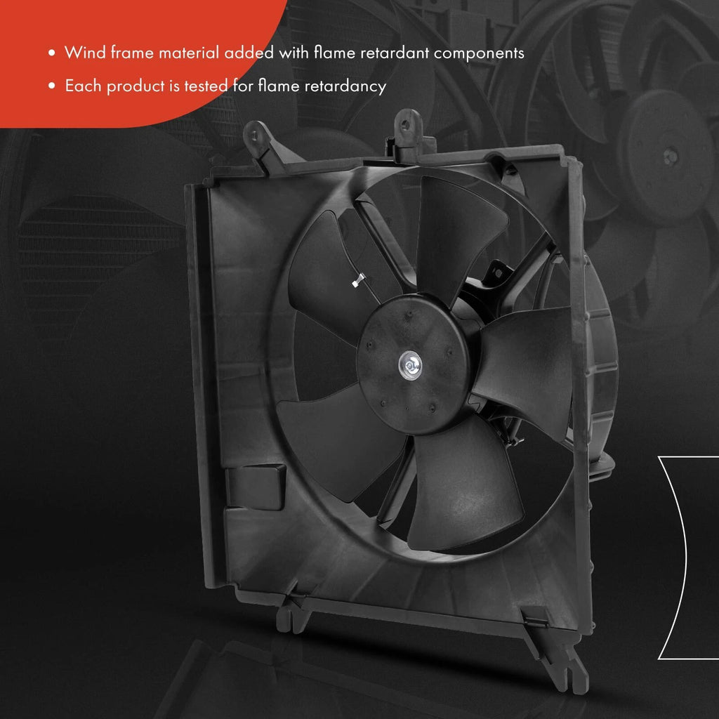 Cooling Fan Assembly with Shroud for Kia Rio (2003-2005)