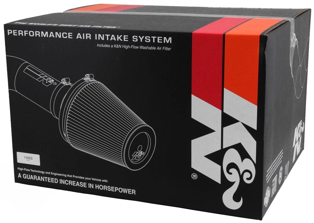 K&N 57-2482 FIPK Cold Air Intake Kit for Ford F250 F350 F450 F550 (2011–2014)