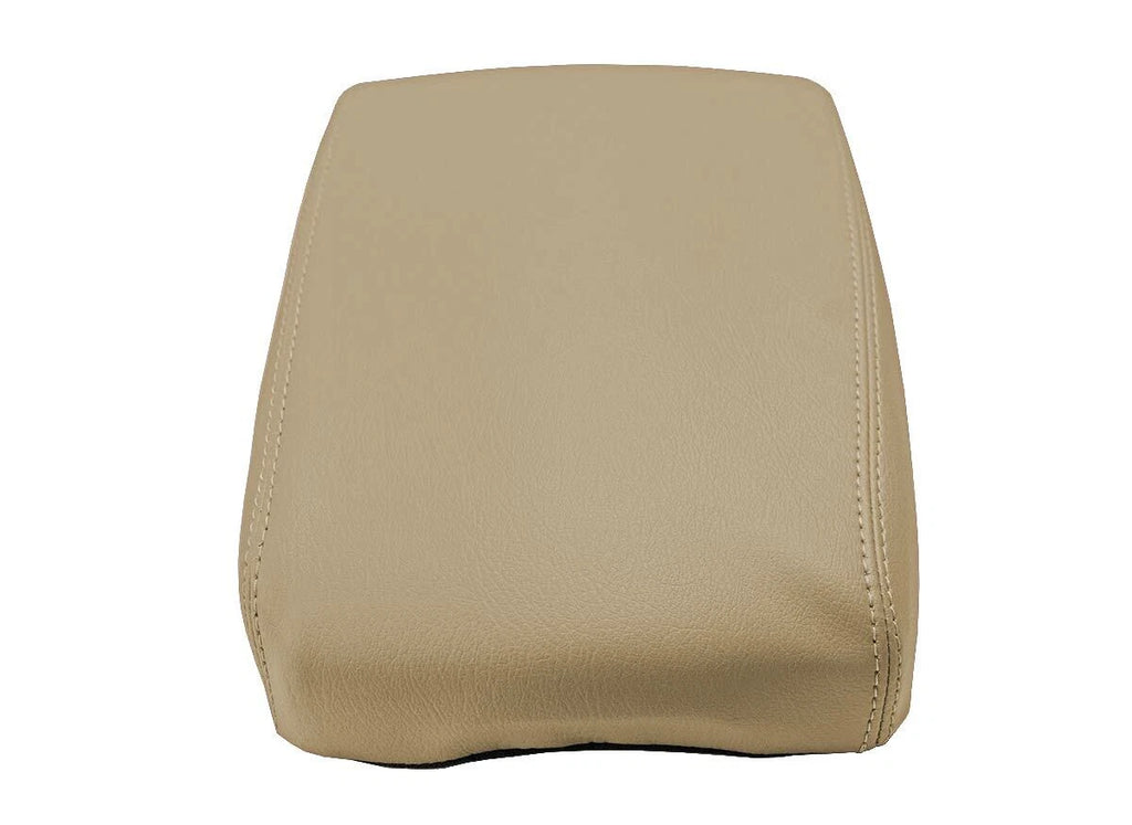 Leather Console Lid Pull Over Cover for Infiniti FX35 (2009–2012) Beige
