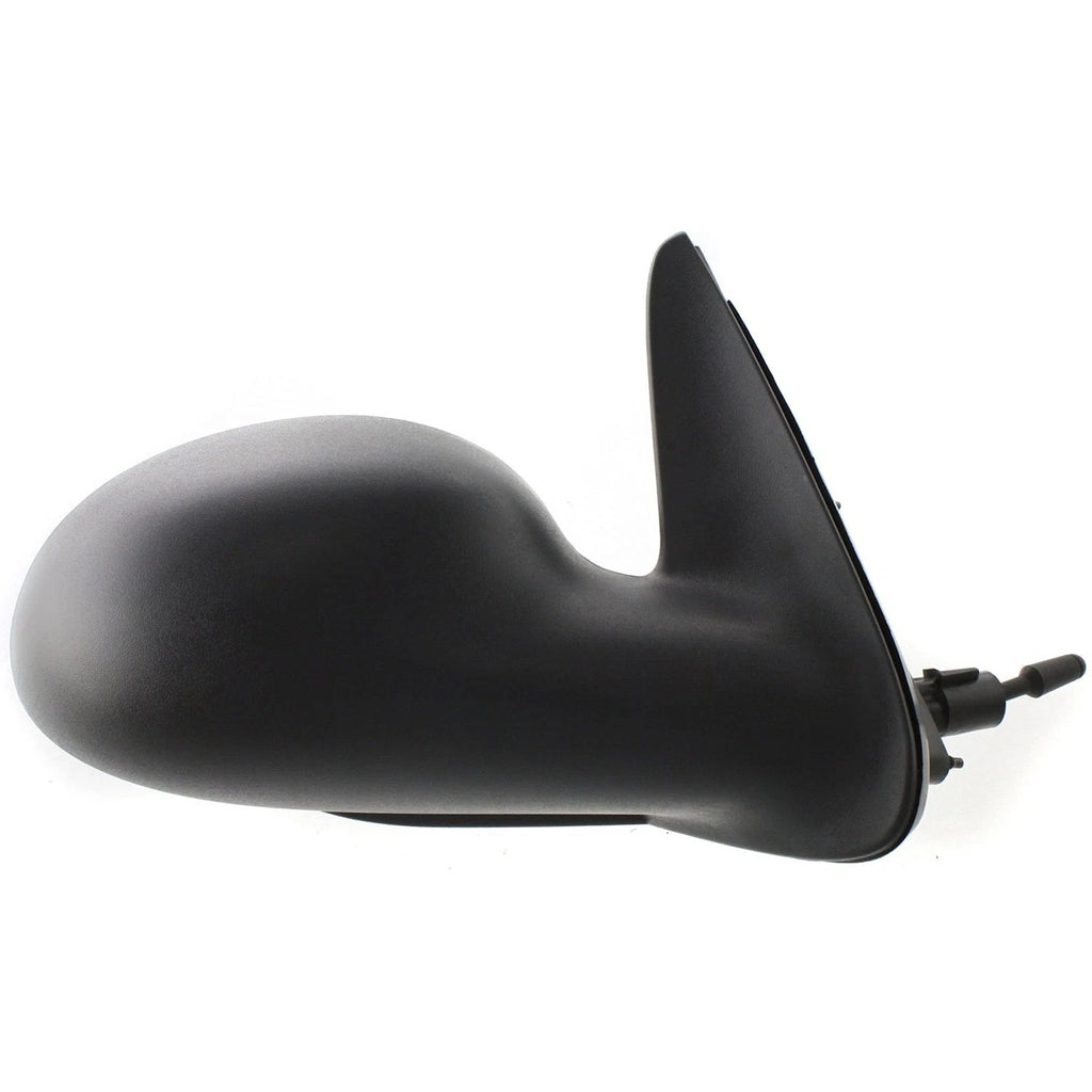 Set of 2 Manual Remote Mirrors for Chrysler PT Cruiser (2004–2009) Textured Black