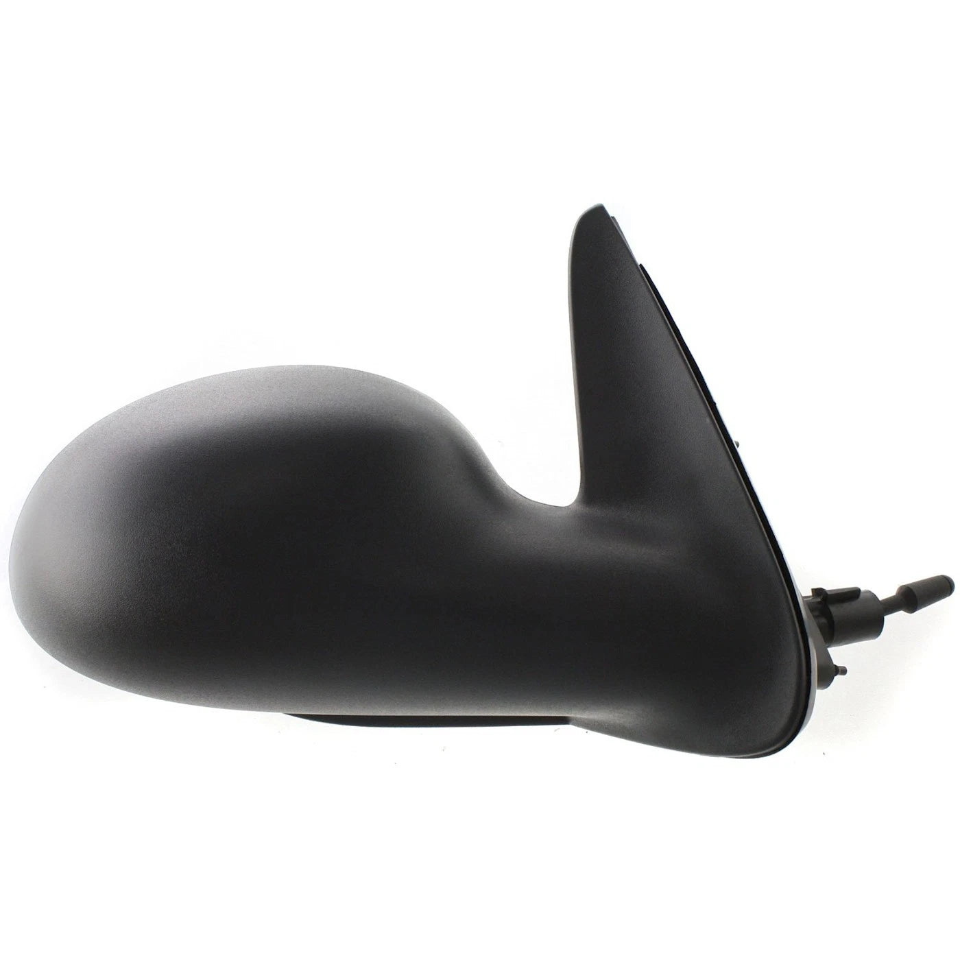 Set of 2 Manual Remote Mirrors for Chrysler PT Cruiser (2004–2009) Textured Black