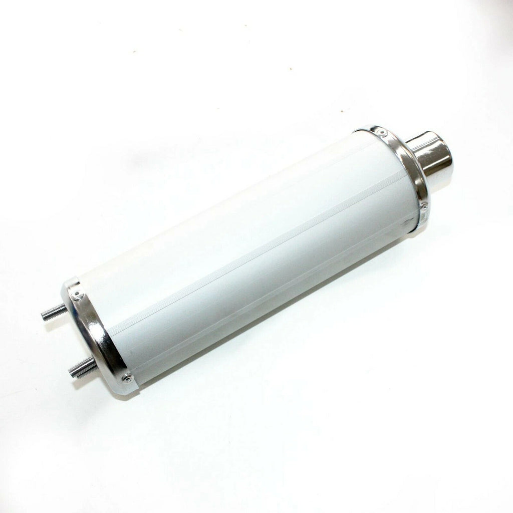 310mm Twin Exhaust Mufflers for 110 125cc Quad Dirt Bike ATV Dune Buggy