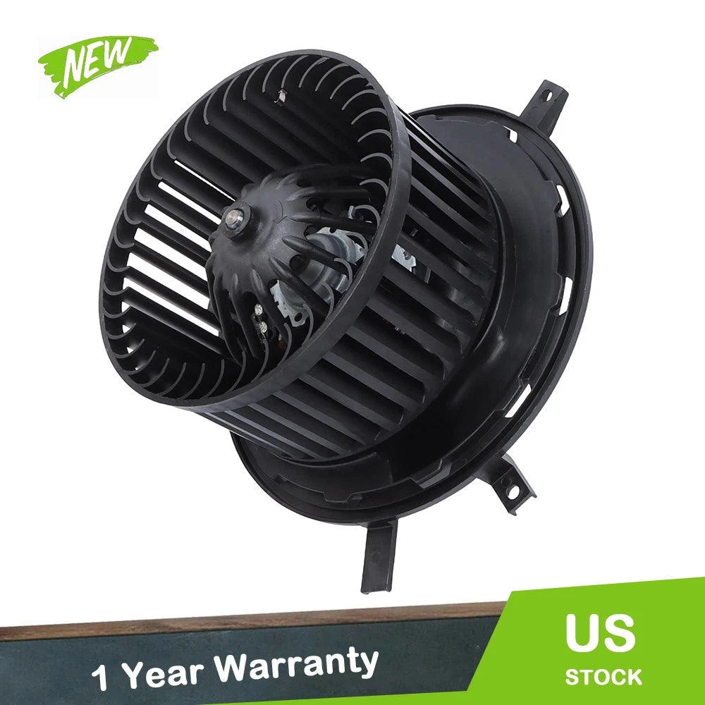 Rear HVAC Heater Blower Motor w/ Fan Cage for Dodge Journey (2009–2020) 68038189AA