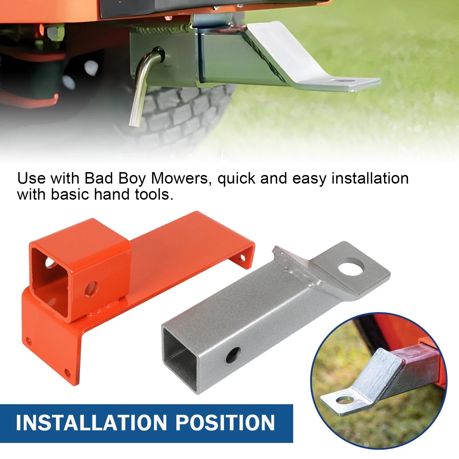 2" Hitch Kit for Rambler Magnum & ZT (1998-2000)