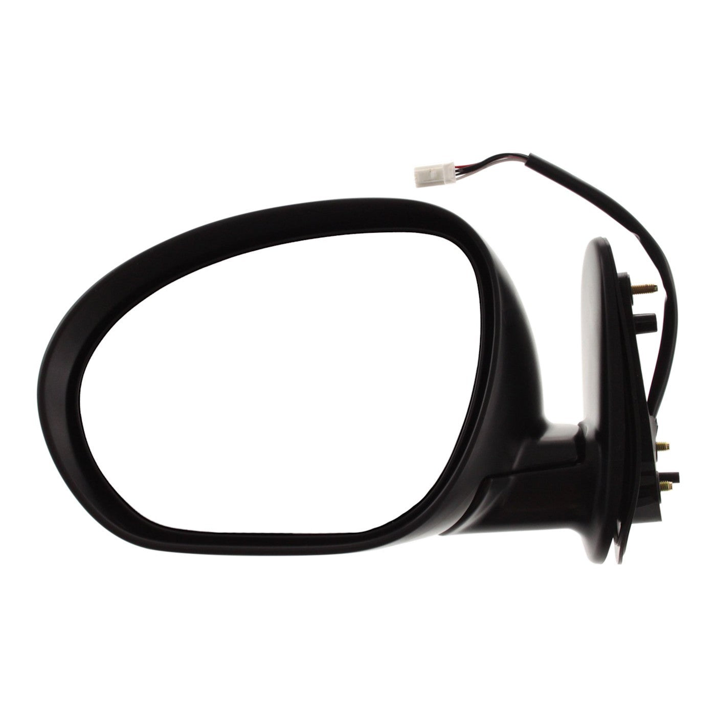 Left Side Mirror for Nissan Cube (2009–2014) Textured Black OE Replacement