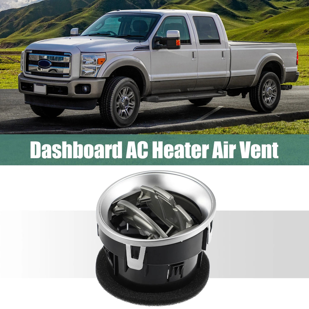Chrome Front Dashboard Louver AC Heater Air Vent CL3Z19893EA for Ford F150 (2009–2014)