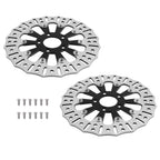 2X Floating Front Brake Rotor Disc for Harley-Davidson Trike (2009–2019) Softail (2015–2024)